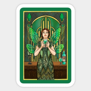 The Green Fairy Sticker